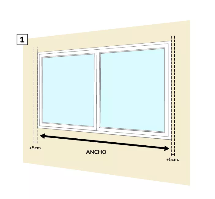 Cómo calcular el tamaño de una cortina roller