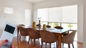 Cortinas roller electricas traslucidas